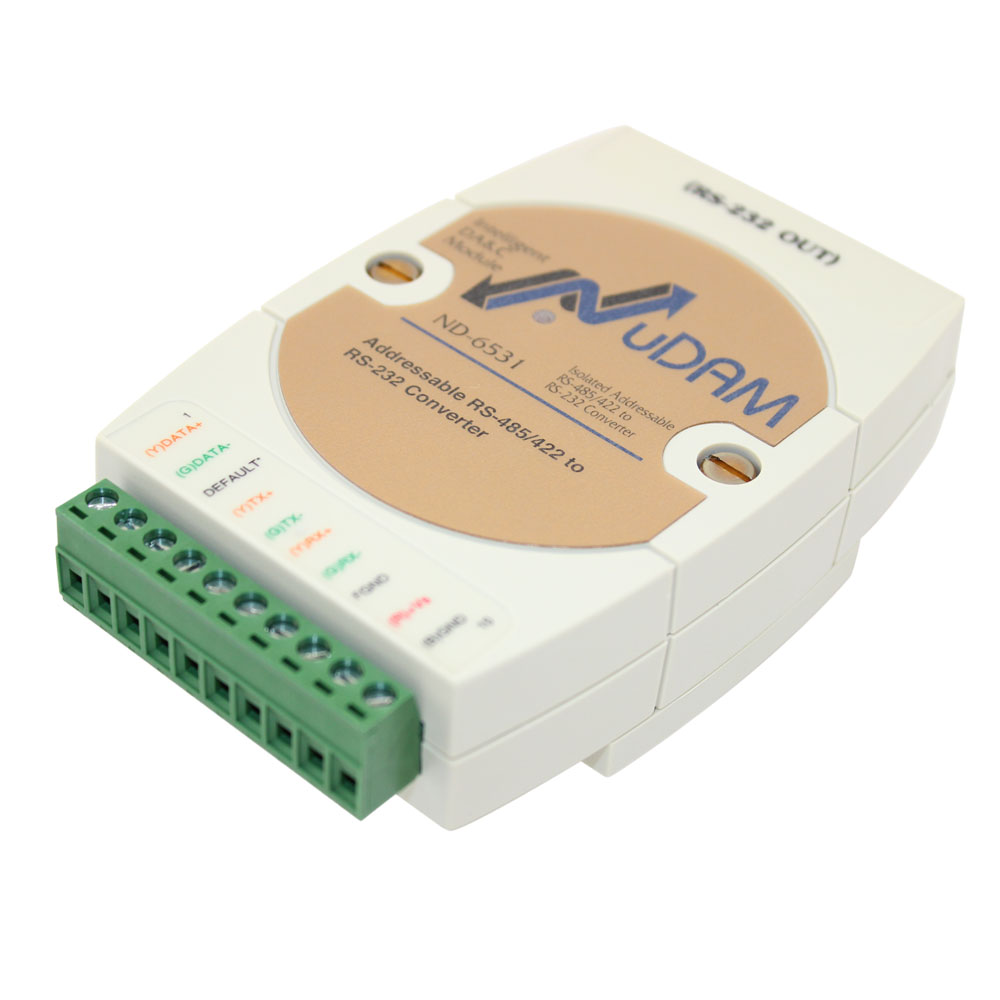 ADDRESSABLE RS-422/485 TO RS-232 CONVERTER